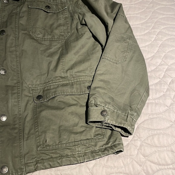 McKinley Mens Jenkins UX Military Green Winter Jacket Size Medium - Picture 3 of 13